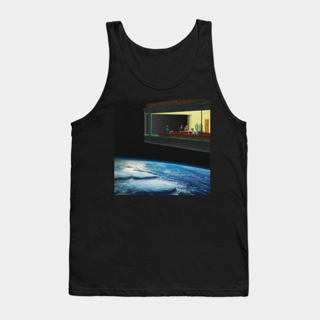 Diner in space Tank Top by Bomdesignz